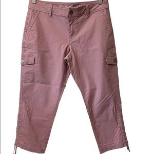 EDDIE BAUER Capri Cargo Pants - Size 8